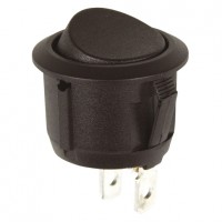 Round Rocker Switch Without Light (2 Pins)